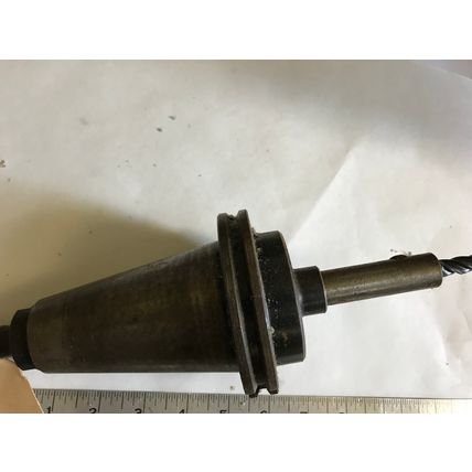 BRINEY V50E-038-450 CAT-50 3/8"MILLING TOOL HOLDER USED,EP