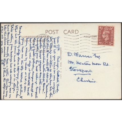 Steps to the Prison, King Arthur's Castle, Tintagel, 1951 - Youlton RP Postcard