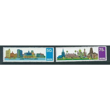 singapore stamps mnh sg146 sg 146 odds mnh plus sg150 set 2 scans
