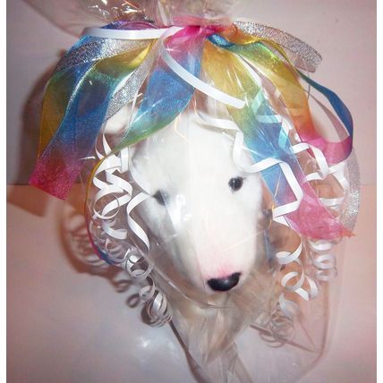 SCHNAUZER 12" TOY DOG, just as it is, personalised, gift wrapped 3 options