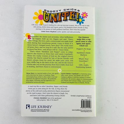 The Groovy Chicks' Roadtrip to Peace Laurie Copeland Paperback Book