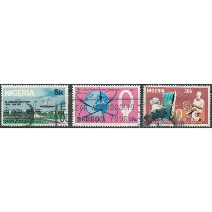 1st Lagos International Trade Fair - Nigeria 1977 - F H - SG 373/5
