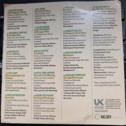 Deep Roots CD Promo Uncut Magazine 15 Tracks February 2024