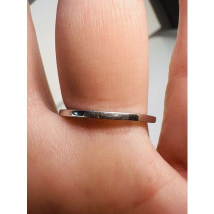 Ring Bomb Party Sz8 RBP Brilliant Blush Gem Rhodium P Band Costume Jewelry