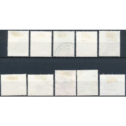 Birds - Australia 1980/83 - FH - SG 734/40, 734a & 737a