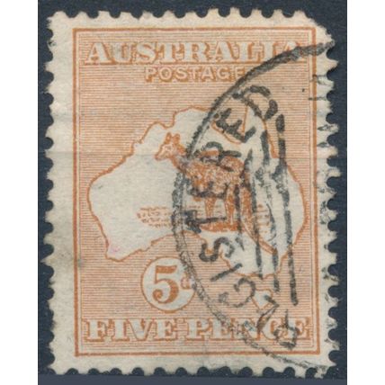 Roo: 5d - Australia 1913 - FH - SG 8