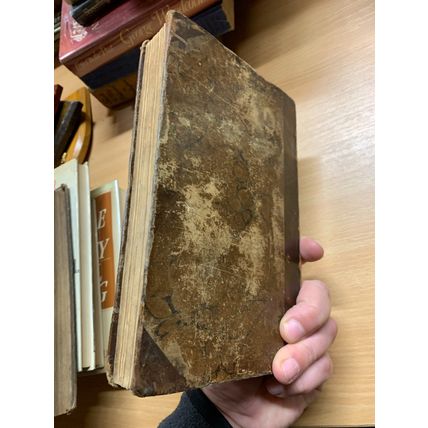 1824 JOHN BUNYAN "THE PILGRIM'S PROGESS" 201 YEARS OLD ANTIQUE BOOK (P4)