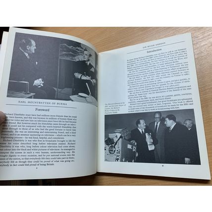 1966 1ST EDITION "RICHARD DIMBLEBY BROADCASTER" BBC VINTAGE PAPERBACK BOOK (P3)