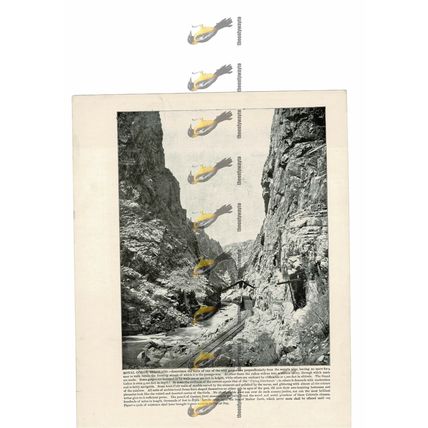 Royal Gorge, Colorado, USA, Book Illustration (Print), 1899