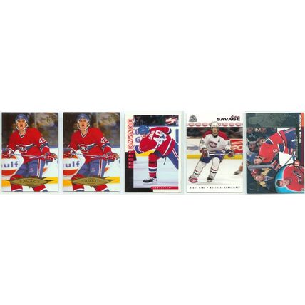 Brian Savage 8x card lot