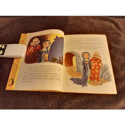 Little Golden Book Bil Baird's Whistling Wizard By Alan Stern (A) Edition 1952