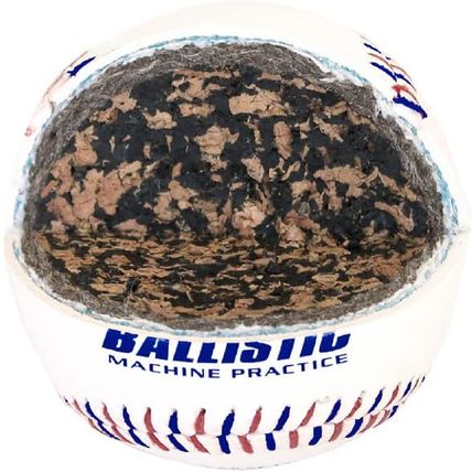 Baden Ballistic Leather Pitching Machine Baseballs | Durable Leather Constructio