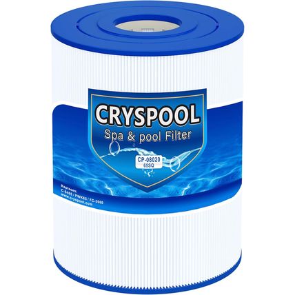 Cryspool® 08020 Filter Compatible with Watkins 31114, Hot Spot Spa Filter, C-846