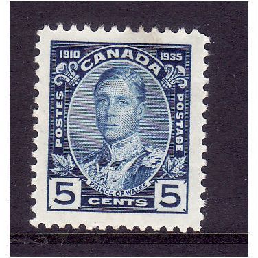 CANADA 1935 5c BLUE SG 338 M / MINT #2