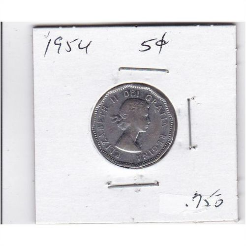 1954 Canadian Nickel