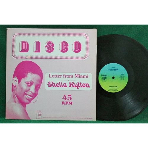 Shelia Hylton/I. Roy - Letter From Miami/Jah Jah Star - Rare 12” - HJ 222 - EX+