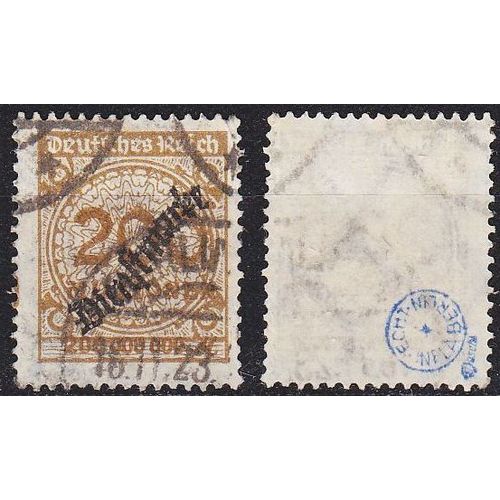 GERMANY REICH Dienst [1923] MiNr 0083 ( O/used ) [01]
