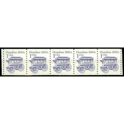 2225b 1c Omnibus Very Fine MNH Dry Gum PNC 3/5 P0672