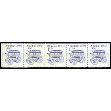 2225b 1c Omnibus Very Fine MNH Dry Gum PNC 2/5 P0686