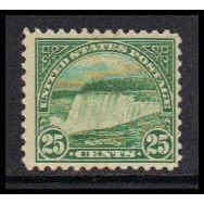 568 25c Niagara Falls Fine MHR K1554