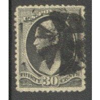 Used 190 30c Alexander Hamilton Very Fine Fancy Cnx H0048