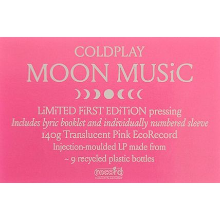Coldplay – Moon Music (LIMITED PINK EcoRecord VINYL LP)