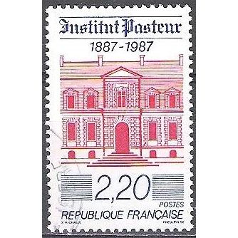France 1987 Michel 2629 O Cote (2008) 1.00 € Institut Pasteur Cachet rond
