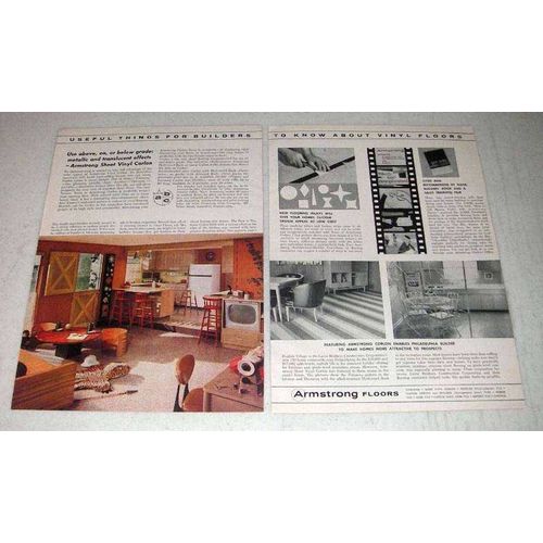 1959 Armstrong Floors Ad - Useful Things for Builders