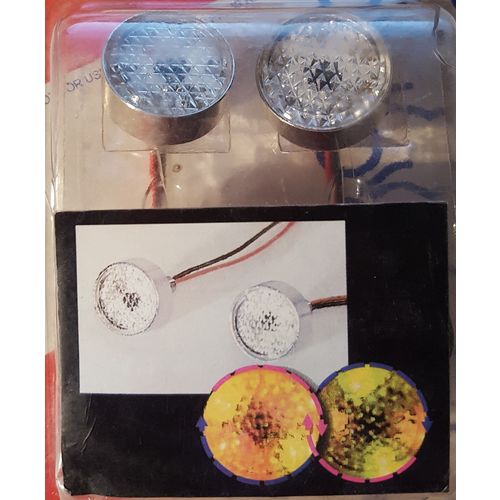 K&S LED License Plate Bolt Marker Lights, 3-Lights Revolving PN 25-9120