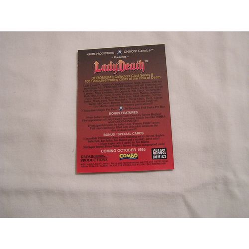 1995 Krome LADY DEATH SERIES 2 COMBO PROMO