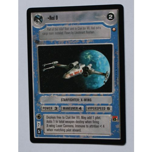Star Wars CCG: Special Edition Limited # Red 9 (A) 1998 light decipher