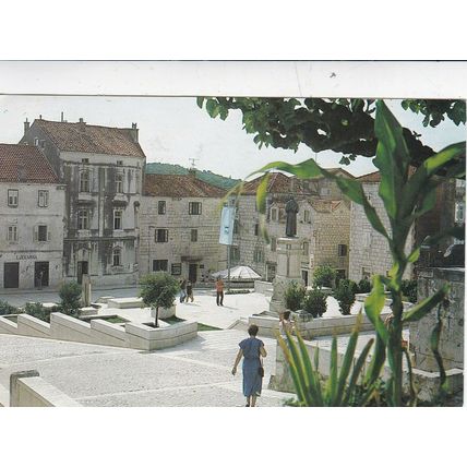 Makarska Croatia Postcard posted 1985 VGC