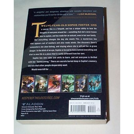 Shannon Messenger - - The Keeper Of The Lost Cities - 5x8 Inch Book