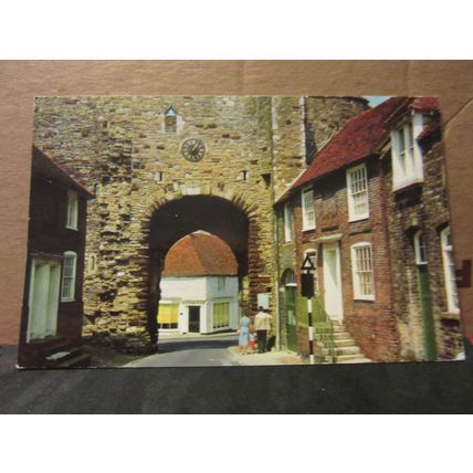 THE LANDGATE, RYE, EAST SUSSEX used postcard 1968 pm =