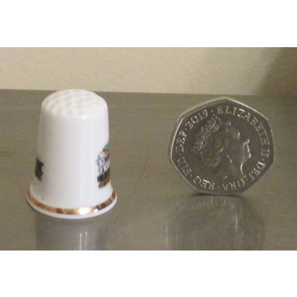Birchcroft China Thimble - Ilfracombe Souvenir