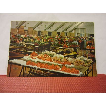 BLOEMENVEILING, AALSMEER, HOLLAND used vintage postcard /