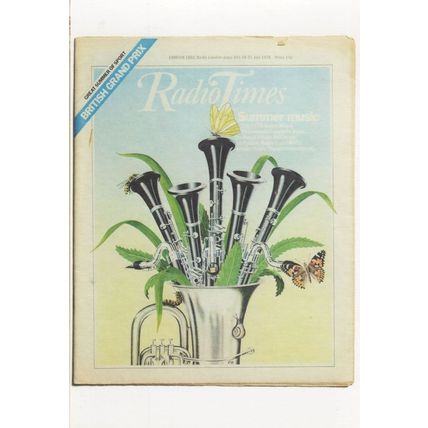 The Proms BBC Classical Music Concert 1978 Radio Times Postcard