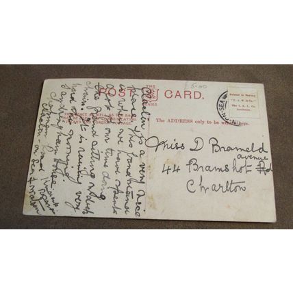 Early fr Postcard - Social Gathering, Bandstand - Clacton on Sea, Essex