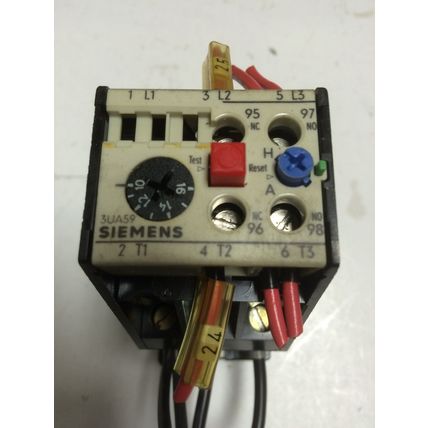 LOT 4 MIXED SIEMENS 3UA59,3UA59 00-2A,3UA59 00-2D,3UA59 00-2B OVERLOAD RELAY,SR
