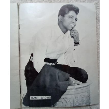 James Brown Story, Variety Playbill, November 11, 1964