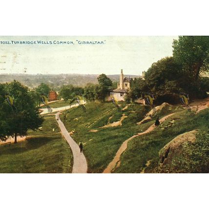 Tunbridge Wells Common 'Gibraltar', Kent, Photochrome Postcard, 1910s