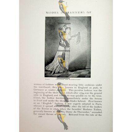 Fraulein Von Knobelsdorf, Lauer, Fashion Book Illustration (Print), 1909