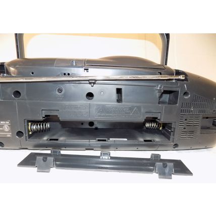 Sanyo MCD-Z22 Vintage Boombox Cassette AM/FM Radio CD Player