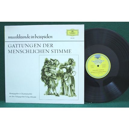 Classical Vocalists - The Human Voice - DG 136 326 - EX