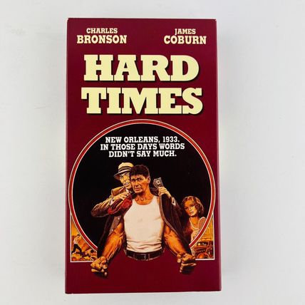 Hard Times VHS Video Tape Charles Bronson, James Coburn, Jill Ireland