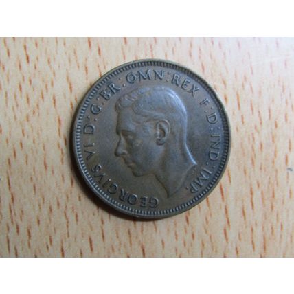 Australia 1939 1/2d Half Penny Coin