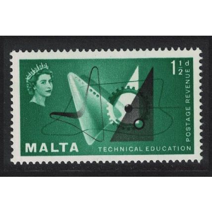 Malta Design Technical Education 1½d 1958 MH SG#286