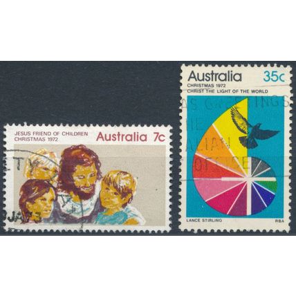 Christmas - Australia 1972 - FH - SG 530/1 (C)