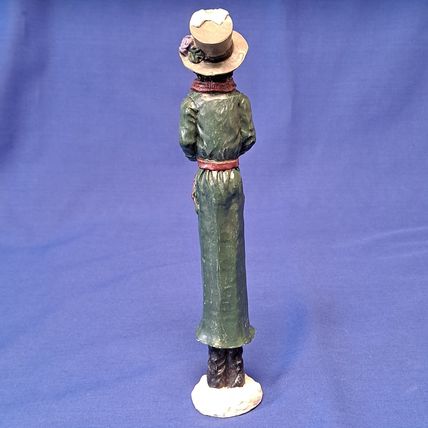 Vintage Windsor Collection PENCIL CAROLER 8" Figurine Skinny Santa Christmas