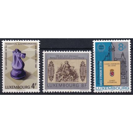Luxembourg 1981 SG 1068-70 UMM (E-775 (6))